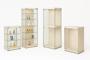 Vitrine d'affichage de magasin de bijoux de qualité d'assurance TMG-G316 armoire en bois et en verre trempé - Product Image 3