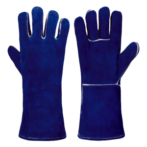 Safety Cuff Heavy Duty Welding <b>Gloves</b> Outdoor Yardwork Cold Work Heat Resistant Durable Leather Factory Price Wholesale Premium - Product Image 6