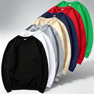 Men Women Spring Fall Warm <b>Comfy</b> Fleece Lined Pullover Tops Athletic Casual Loose Fit - Product Image 4