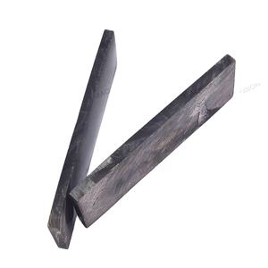 Placas de Cuerno de Búfalo Negro Natural de Primera Calidad para Empuñaduras de Cuchillos, Placas de Cuerno de Vaca Negro Intenso en Todos los Tamaños para Artesanía - Product Image 1