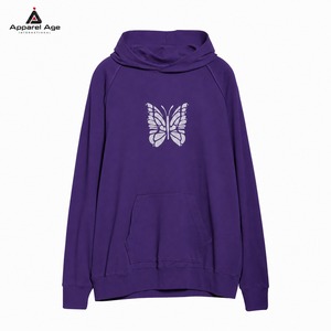 Sweat à capuche homme personnalisé avec logo imprimé numérique/sérigraphié sur le devant, en molleton de coton premium, avec poche, imperméable et à séchage rapide, coupe classique - Product Image 6