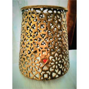 Luxury <b>Gold</b> Metal Wire Tea Light Holder Bulk Hollow Out Votive Candle <b>Lantern</b> for Wedding Centerpiece Home Table Decoration - Product Image 4