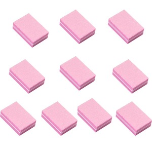 ตะไบเล็บแก้วคริสตัลสีชมพูแบบใช้แล้วทิ้ง LANGMA ความหยาบ 100 กริต แบบสองด้าน ขนาด 3.5x2.5x1.3 ซม. 100 ชิ้น สำหรับทำเล็บ - Product Image 2