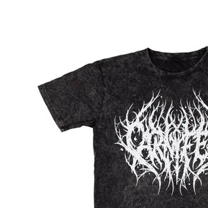 T-shirt Streetwear Vintage en Coton Tricoté 100% Lavé à l'Acide, Coupe Ample, Grammage Lourd 220 GSM, Impression DTG, Écologique, Vente en Gros - Product Image 5