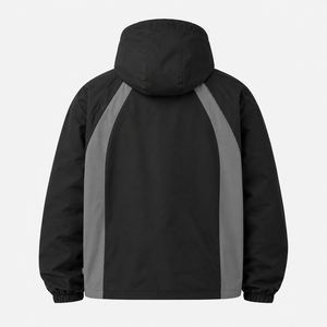 Chaqueta Cortavientos con Capucha Personalizada para Hombre, Impermeable, Resistente al Viento, con Cierre Completo, Fabricante OEM ODM, Venta al Por Mayor - Product Image 2