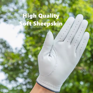 Gant de golf haut de gamme pour main gauche – Cuir de mouton ultra-doux, adhérence antidérapante, respirant et anti-transpiration, unisexe - Product Image 5