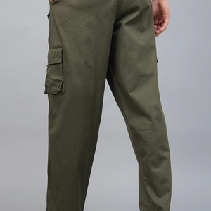 Pantalon tactique en toile de coton camouflage pour homme, randonnée, chasse, multi-poches, pantalon cargo, pantalon safari - Product Image 3