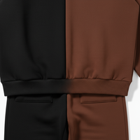 Survêtement pour homme en polyester et coton, motif Aolid, confortable, respirant, service OEM, dernier design, streetwear décontracté de haute qualité