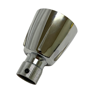 Pomme de douche moderne en finition chromée SHB0008, anti-vandalisme, 2,5 GPM, sans restricteur de débit, pour salle de bain - Product Image 2