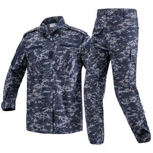 Uniforme Táctico ACU Avanzado en Camuflaje Digital Oceánico con Chaqueta y Pantalones Resistentes de Ripstop TC 65/35 para Uso en Exteriores - Product Image 1