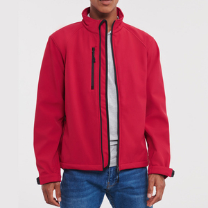 Veste softshell pour homme, imperméable, coupe-vent, doublée de polaire, fermeture éclair intégrale, capuche, manteau chaud pour les sports de plein air, la randonnée, le travail et l'hiver - Product Image 1