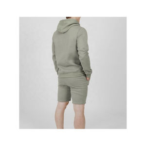 Conjunto de Sudadera con Capucha y Pantalones Cortos para Hombre, de la Mejor Calidad, Secado Rápido, Transpirable, Color Sólido, Estilo Urbano, Tela Suave - Product Image 4