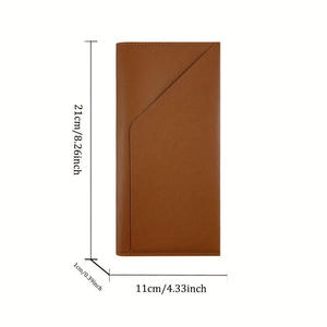Hot-Sale Fashion Passport <b>Holder</b> PU Leather Passport Cover for Card <b>Documents</b> <b>Travel</b> Wallet Simple <b>Travel</b> Passport Case Bag - Product Image 6