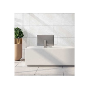 Classique moderne Europe 600x1200 plancher de mur en céramique haute brillance poli émaillé porcelaine aspect marbre jaune foncé Accents 1200 X - Product Image 3