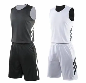Tenue de basketball personnalisée avec logo OEM, maillot de basketball par sublimation, uniforme d'équipe avec numéro, ensemble de basketball - Product Image 6