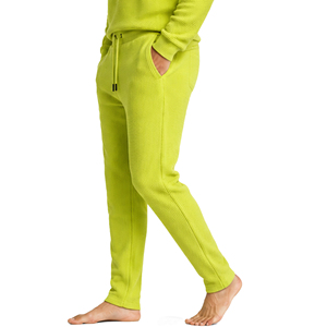 <b>Mens</b> Waffle Knit Trousers <b>Slim</b> <b>Fit</b> Casual Textured Pants Elastic Waist Drawstring Sports <b>Joggers</b> Lightweight Custom Everyday - Product Image 4