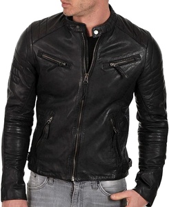 Fashion Leather <b>Jackets</b> New Wholesale Custom Made Own Logo High Quality Original Cow Hide Leather or <b>jacket</b> for <b>men</b> - Product Image 2