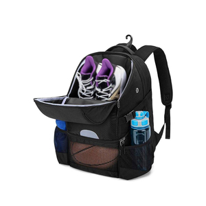Sac de basketball pour hommes, dernier design, multifonctionnel, léger, en nylon 1680D, avec fermeture éclair, logo personnalisé, 50-70L, 2025 - Product Image 2