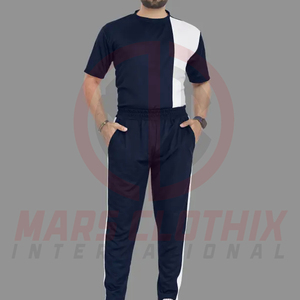 Men's Summer Breathable <b>Tracksuit</b> with Custom Design Crew Neck Casual Wear Men <b>Tracksuit</b> For Online Sale - Product Image 3
