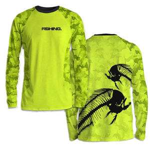 Nuevo Estilo 2026, Camisetas de Pesca Sublimadas Personalizadas para Torneos, Jersey de Pesca de Alta Calidad para Pescadores de Lubina - Product Image 1
