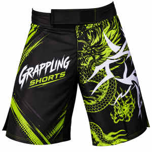 Custom <b>Grappling</b> <b>Shorts</b> Mens BJJ Jiu Jitsu Fight <b>Shorts</b> Sublimation Quick Dry Stretch Training <b>Shorts</b> OEM Manufacturer - Product Image 1