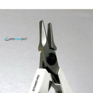 Alicates de Punta Plana de Acero Inoxidable de Alta Calidad, Más Vendidos, con Mordaza Fina, Resorte de Doble Hoja y Mango de Plástico para Joyería - Product Image 4