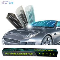 Film solaire pour vitres de voiture COOL PRO 30% VLT, échantillon gratuit, nano-céramique, 99% de rejet UV, protection solaire, film carbone polarisé.