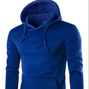 Hoodie en polaire d'hiver à motif imprimé uni, logo personnalisé et anti-rétrécissement pour homme, hoodie oversize pour femme à manches longues - Product Image 1