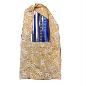 Bolso de Hombro Budista de Seda con Bordado de Caracteres, Forro de Poliéster Ligero y Duradero - Product Image 2