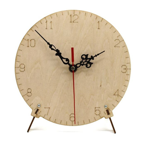 Reloj de Madera Hecho a Mano STEM, Juguetes de Madera, Modelo de Reloj para Hacer Uno Mismo - Product Image 6