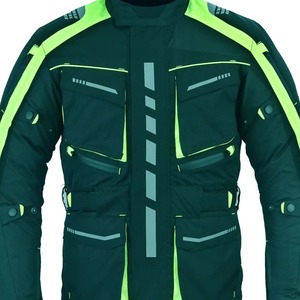 Men's Windproof Polyester Mesh Breathing Sportswear 3027MA Racing <b>Jacket</b> for Motocross & <b>Motorcycle</b> Riding Front Logo - Product Image 4