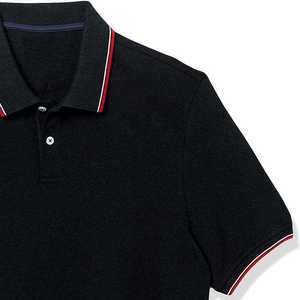 Fast Shipping Breathable Casual Polo <b>T</b>-<b>Shirts</b> Customized Logo Embroidery Down <b>Collar</b> Polo Golf <b>Shirt</b> - Product Image 4