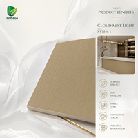 Panneau MDF mélaminé Jinbase Cloud Mist Light 18 mm E0 1220x2440 mm pour meubles modernes et intérieurs