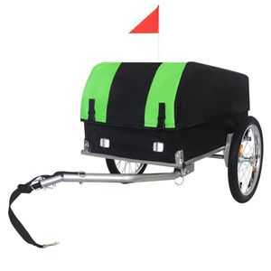 Remolque de Carga para Bicicleta de Alta Resistencia, Capacidad de 88 Libras, Ruedas Todoterreno de 16 Pulgadas, Diseño Plegable, Cubierta Impermeable Extraíble, Capacidad de 88 Libras - Product Image 1