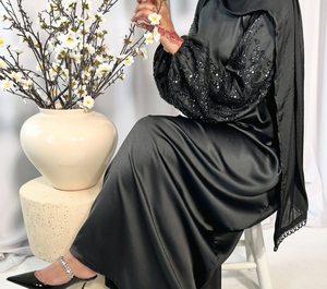 Beautiful Katdana Beads Work Beaded <b>Abaya</b> for Special Occasions Custom <b>Abaya</b> Design Best Wholesale Price <b>Abaya</b> 2026 - Product Image 1