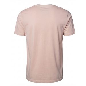 T-shirt à manches courtes pour homme en coton doux, rose clair, col rond, basique, léger, respirant, pour tous les jours, été - Product Image 2