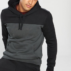 Sudadera con capucha para hombre, 100% algodón, color beige, manga larga, forro polar grueso, para invierno, gimnasio, deportes, corte ajustado, ecológica. - Product Image 6