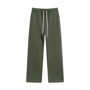Pantalones deportivos de corte regular OEM personalizados, fabricados con tejido deportivo, suministro de fabricante de forro polar de primera calidad - Product Image 4