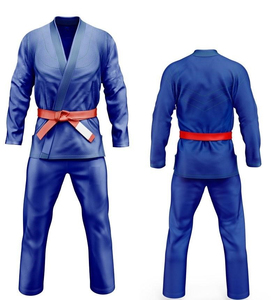 Wholesale <b>Cheap</b> Price Karate Uniforms <b>Set</b> Breathable Stretch Quick Dry Light Weight 100% Cotton Adult Men's Seamless Fusing - Product Image 1
