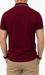 Nouveaux polos personnalisés avec logo sublimé sur mesure, polos pour hommes de haute qualité en vente en ligne à bas prix - Product Image 2