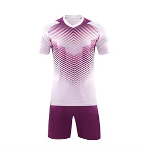 Uniforme de volley-ball pour homme 100% polyester, col en V, séchage rapide, avec design de sublimation personnalisé - Product Image 3