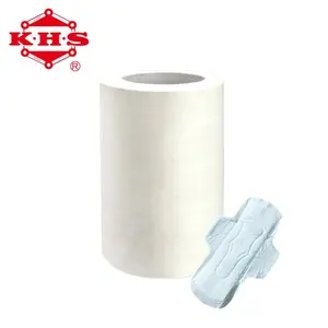 Low cost white nonwoven pul sanitary pads fabric