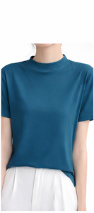 Camiseta de Algodón Estampada Personalizada al por Mayor para Mujer, Diseño DIY Personalizado de Verano, Camiseta Informal a la Moda - Product Image 3