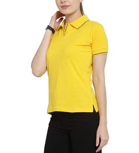 KICKKOC ENTERPRISES เสื้อเชิ้ตผู้หญิงผ้าฝ้ายสีพื้น แขนสั้น ทรงปกติ แห้งเร็ว 120 กรัม สีเบอร์กันดี - Product Image 4