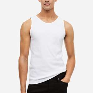 Débardeurs Homme de Haute Qualité en Gros, Personnalisables avec Logo, Vêtements de Sport Fitness Sans Manches, Singlet Stringer pour Entraînement en Salle de Sport - Product Image 1