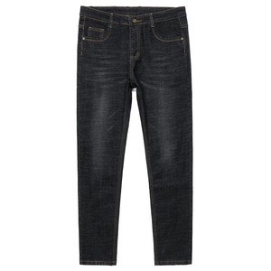 Jeans de Mezclilla Cargo para Hombre, Estilo Desgastado con Detalles de Remaches, Corte Ajustado, Estilo Punk, Cintura Media, para Otoño, a un Precio Razonable y Económico - Product Image 2