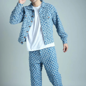 Chaquetas Vaqueras para Hombre en Color Negro, Cómodas, de Buena Calidad, a Precio de Mayoreo, Nueva Llegada, Precio Económico - Product Image 6