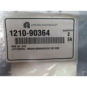 2 AMAT 1210-90364 RES 5K .012, 101645 - Equipo y Piezas de Semiconductores de Confianza de Marca Global Legacy - Product Image 1