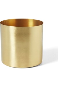 Pot de fleurs moderne en métal de style nordique avec support, pot de plante décoratif d'intérieur pour le salon, le balcon, le bureau - Product Image 4