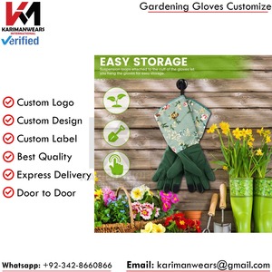 Guantes de Jardinería para Podar Rosas, Protección Contra Espinas, Servicio OEM, Logotipo Personalizado, Proveedor Mayorista, Mercado de Exportación - Product Image 6